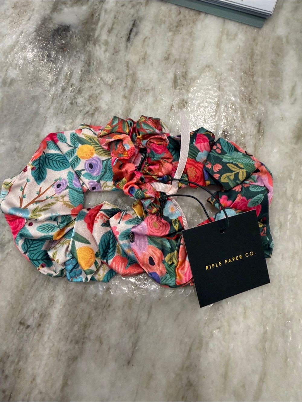 Rifle Paper Co Set of 3 Scrunchies
